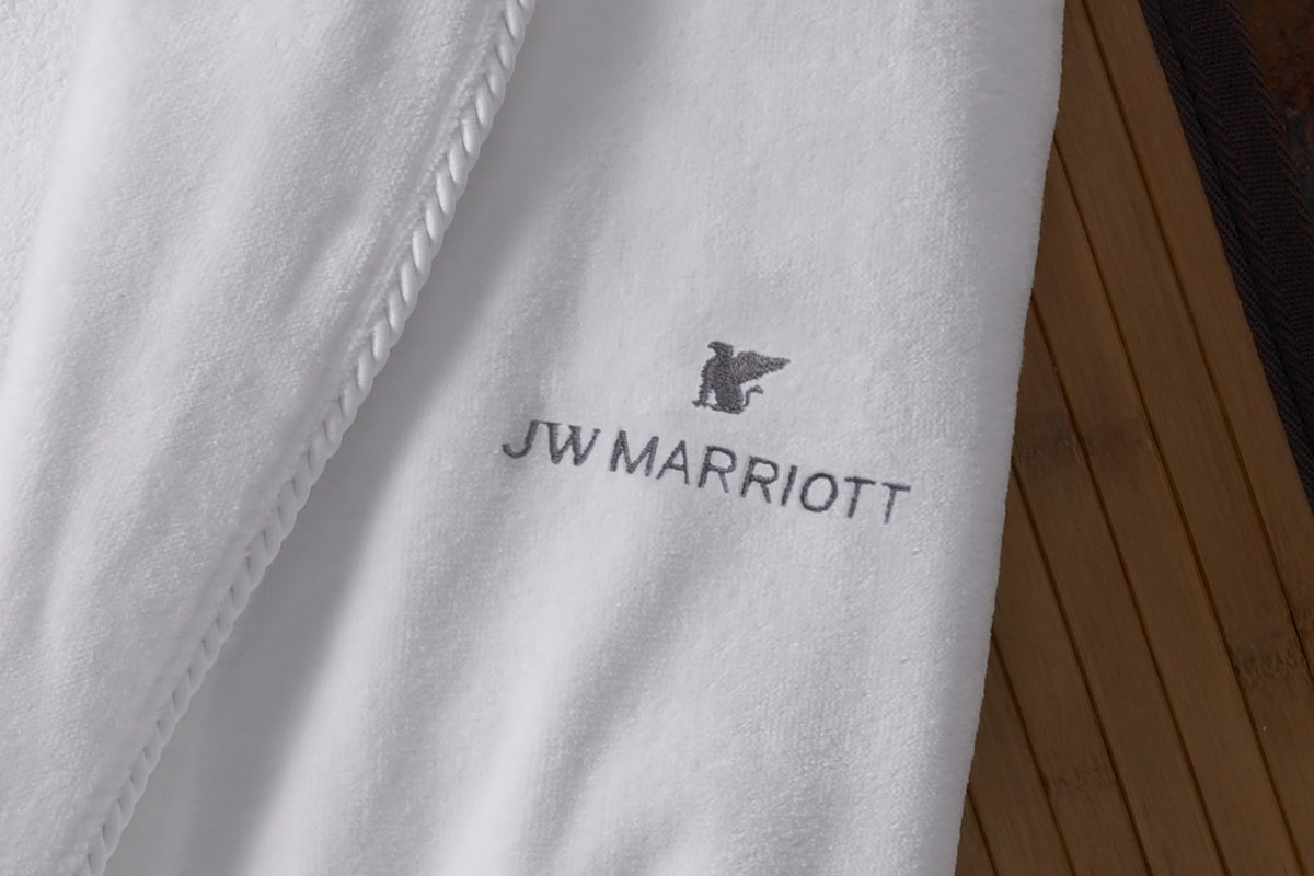 Angle Washcloth  Bring Home Exclusive Robes, Towels, and More from W Hotels